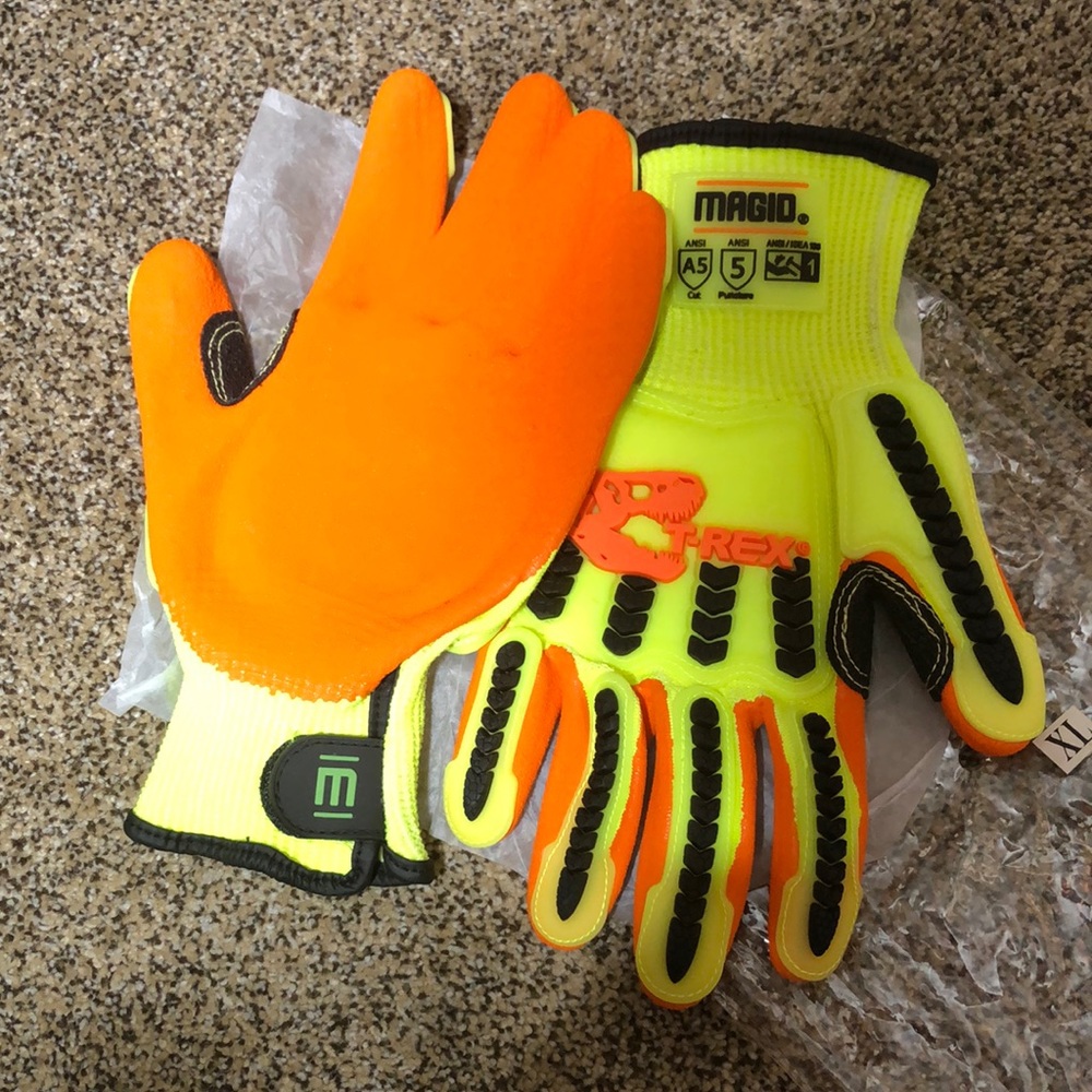 Magid T-Rex work gloves size XL